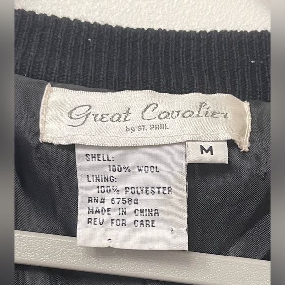 Great Cavalier by St.Paul Beaded and Embroidered Wool Button Up Cardigan - Picture 6 of 6